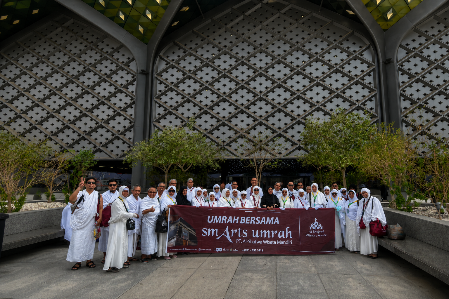 Dokumentasi perjalanan jamaah Alfiyah Group