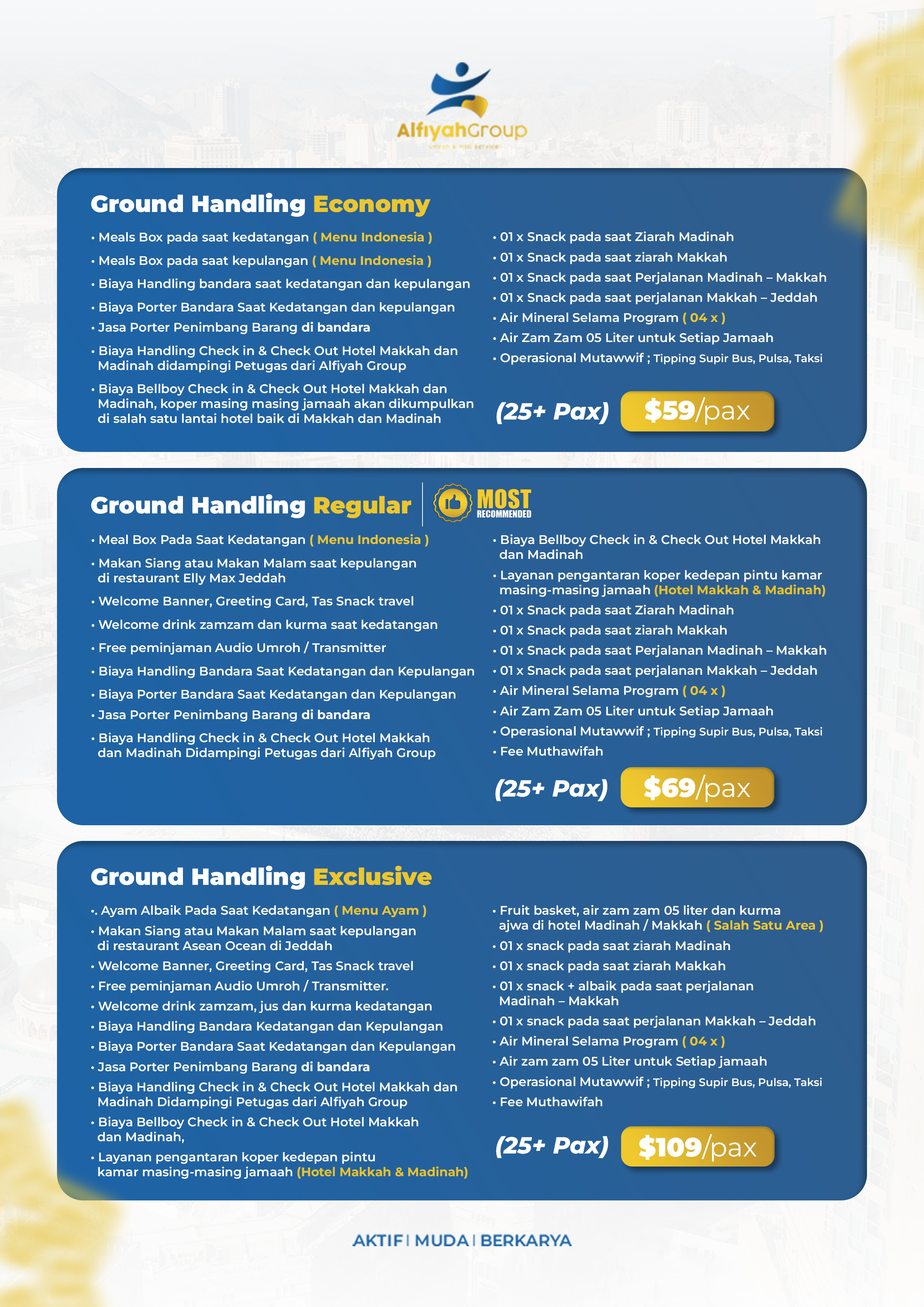 Flyer Paket Ground Handling