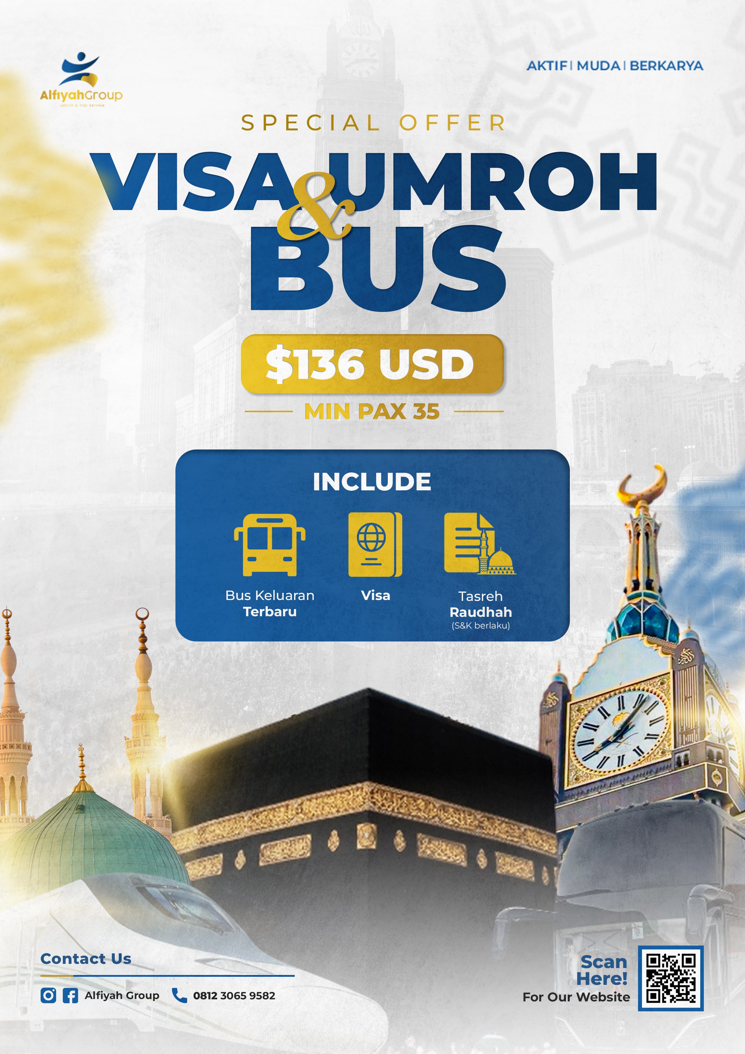 Flyer Paket Visa Umroh